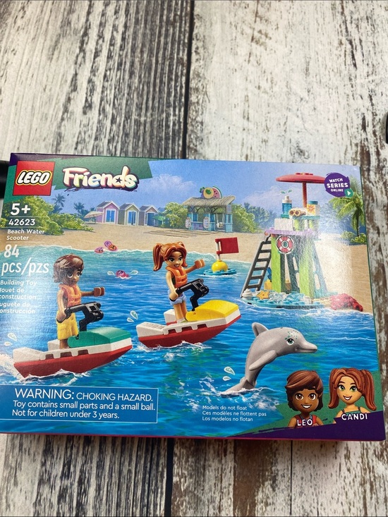 Lego Other - LEGO Friends Beach Water Scooter Fun Set 42623 – 84 pcs – New in Box 🏖️🐬